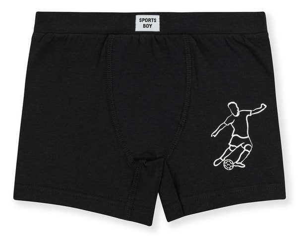 Erkek Çocuk Pamuklu Baskılı Rahat Kesim Likralı Boxer 3'lü Paket 3576 Renkli