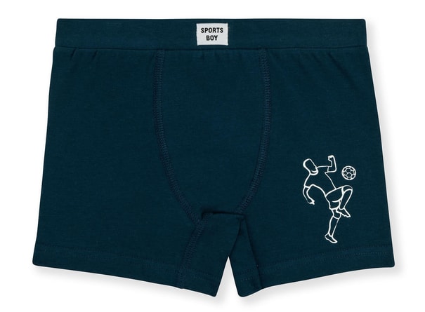 Erkek Çocuk Pamuklu Baskılı Rahat Kesim Likralı Boxer 3'lü Paket 3576 Renkli