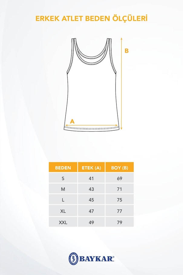 Erkek Slim Fit Esnek Pamuklu Kaşkorse Atlet Siyah