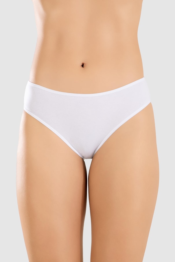 Kadın Pamuklu Basic Slip Külot 3lü Paket 8500 Renkli