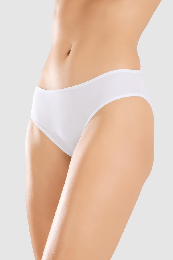 Kadın Pamuklu Basic Slip Külot 3lü Paket 8500 Beyaz