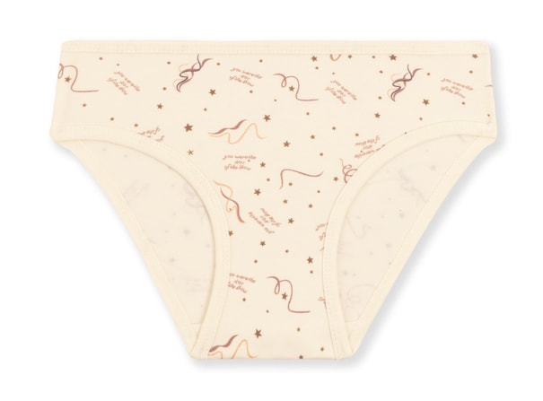 Kız Çocuk Pamuklu Renkli Baskılı Bikini Külot 3'lü Paket 5790 Renkli