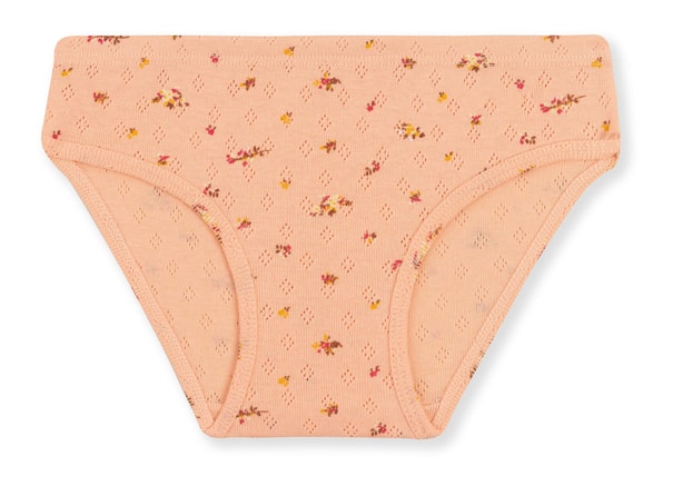 Kız Çocuk Pamuklu Renkli Baskılı Bikini Külot 3'lü Paket 5786 Renkli