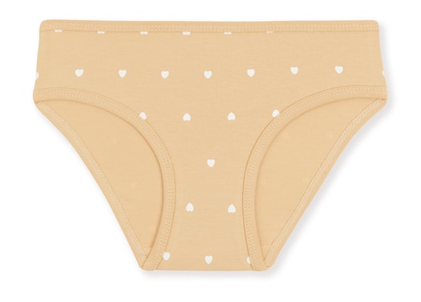 Kız Çocuk Pamuklu Renkli Baskılı Bikini Külot 3'lü Paket 5770 Renkli