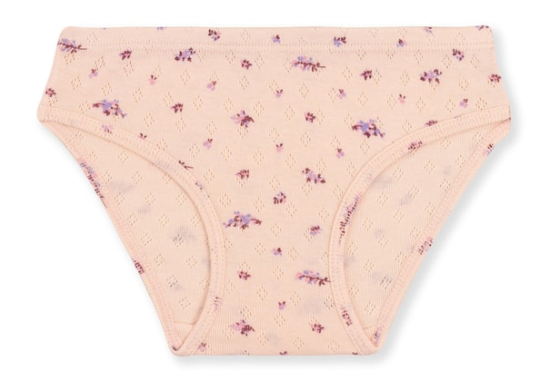 Kız Çocuk Pamuklu Renkli Baskılı Bikini Külot 3'lü Paket 5786 Renkli