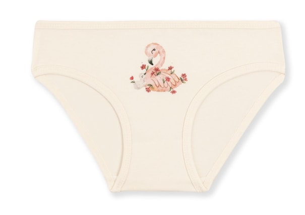 Kız Çocuk Pamuklu Renkli Baskılı Bikini Külot 3'lü Paket 5708 Renkli
