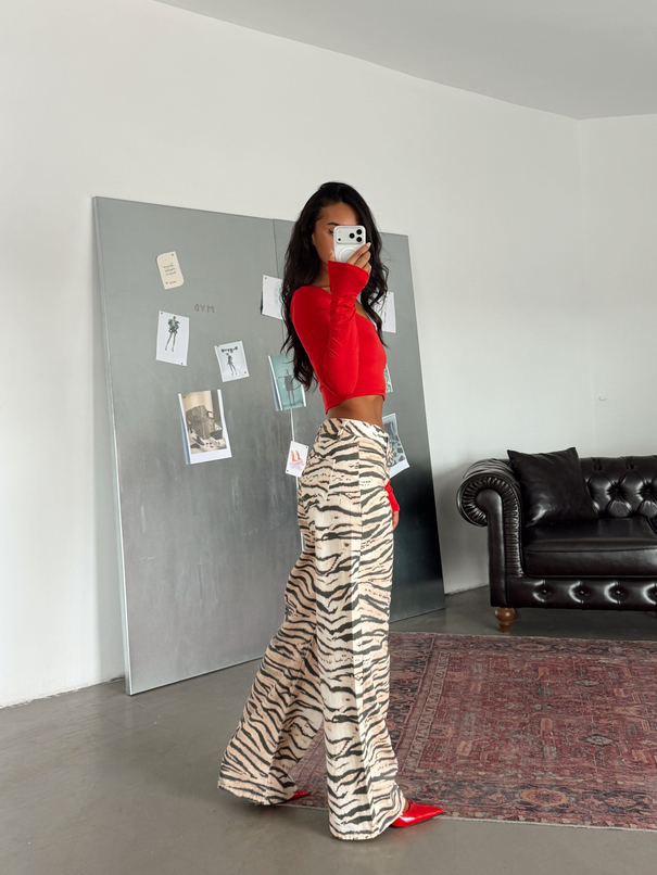 Desenli Jean Palazzo - Zebra