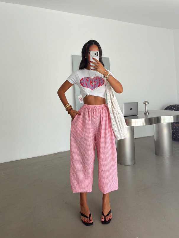 Pötikare Jogger Pantolon - Pembe