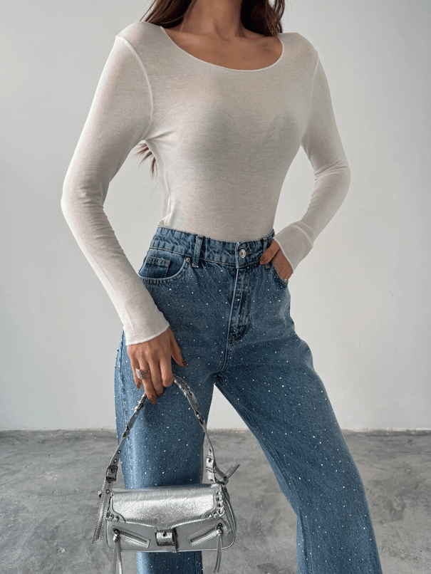 Transparan Body - Ekru