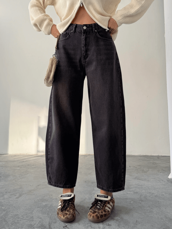 Baggy Jean  - Kahve