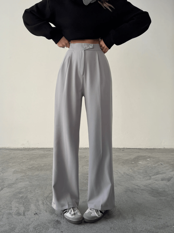 Kore Model Pantolon  - Gri
