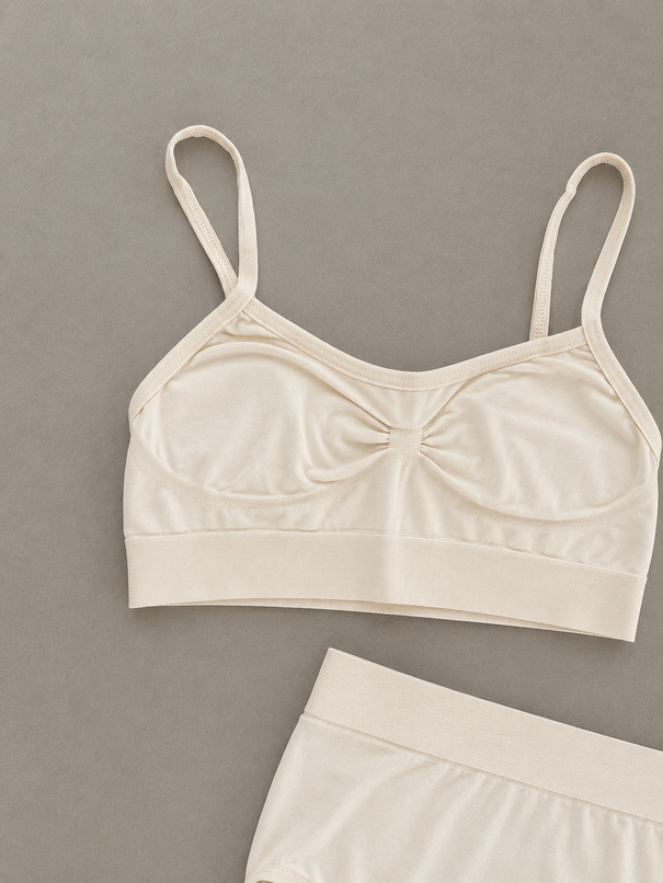 Basic Bralet Takım - Bej