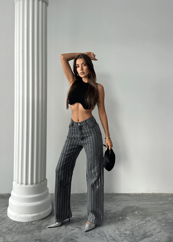 Diamond Palazzo Jean Füme Yıkama - Füme Yıkama