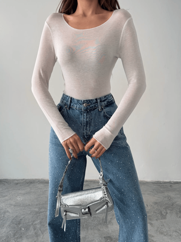 Transparan Body - Ekru