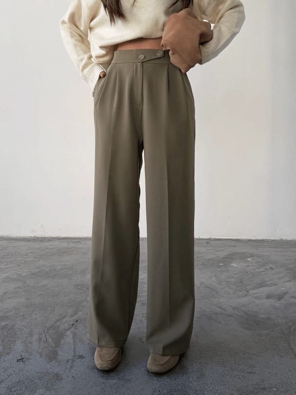 Kore Model Pantolon  - Haki