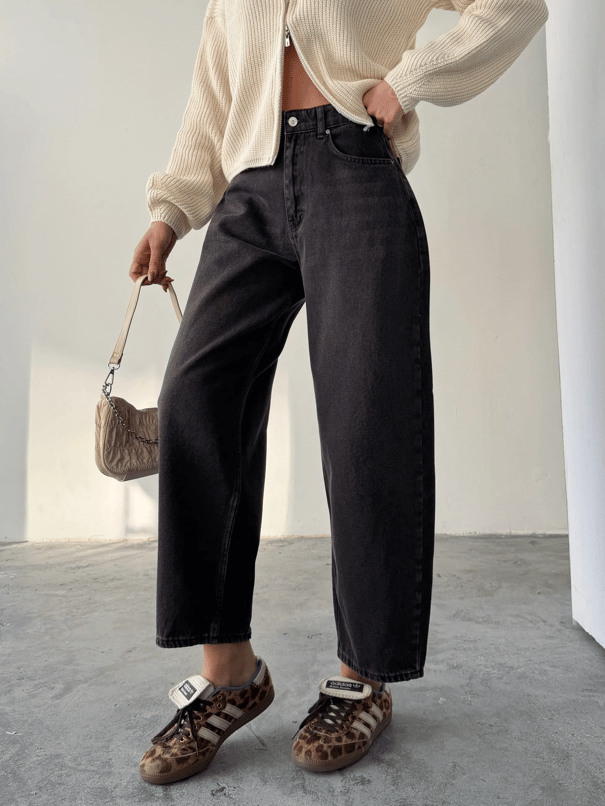 Baggy Jean  - Kahve