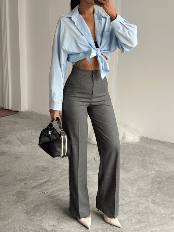 Poliviskon Fit Palazzo - Gri