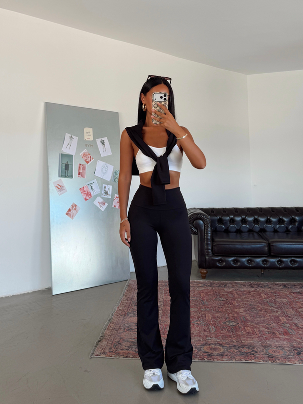 Flare Model Belize Tayt - Siyah