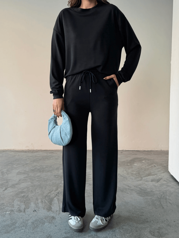 Oys Sweat Pantolon Takım  - Antrasit