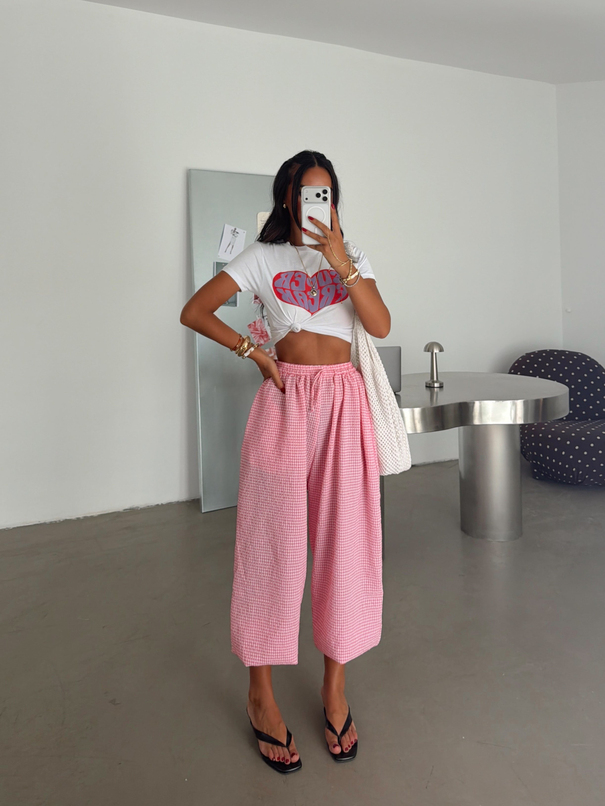Pötikare Jogger Pantolon - Pembe