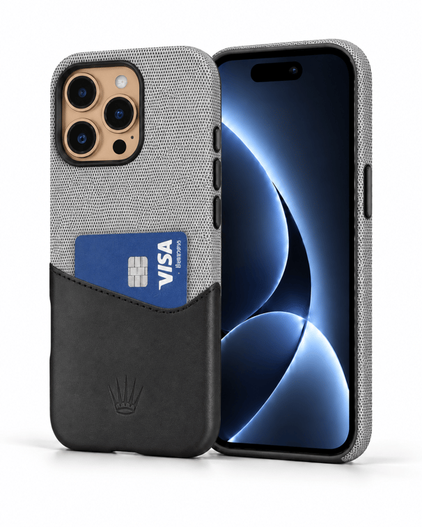 iPhone 16 Pro Max Gri-Siyah nova kılıf baskı önizlemesi