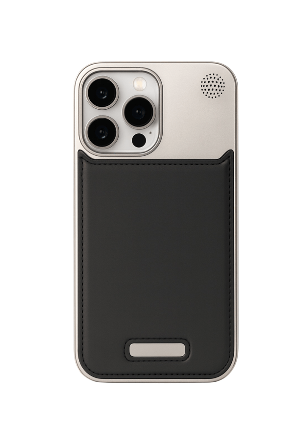 The Rock iPhone 16 Pro Max Titanyum Gri lazer baskı önizlemesi