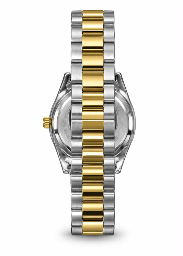 Mariner Lux Silver Gold kordon tokasında temsili lazer isim baskısı
