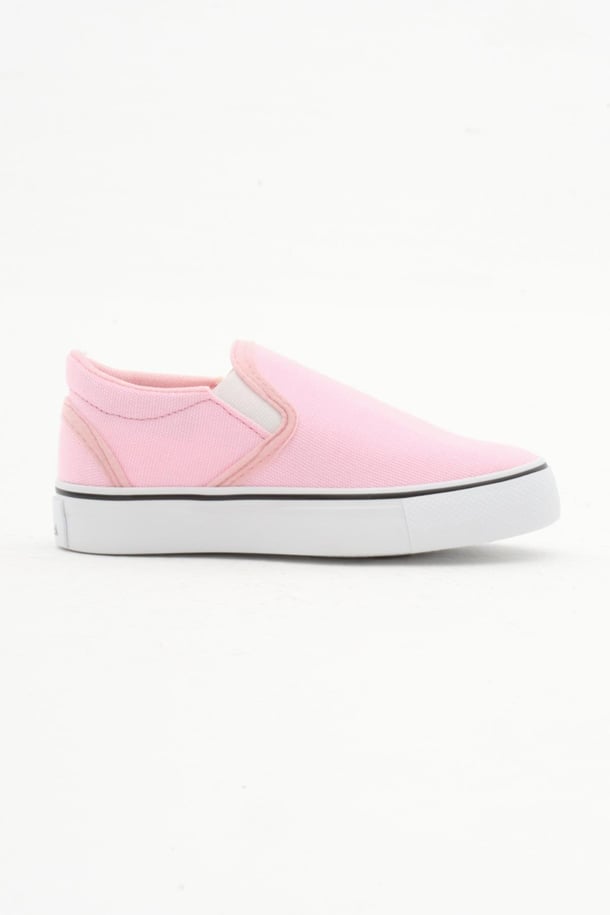 Kauçuk Taban Keten Lastikli Çocuk Unisex Pembe Spor Ayakkabı TBH1462