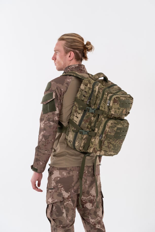 ÇANTA TACTICAL KAMUFLAJ 45 LT - 654