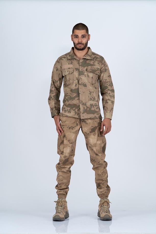 GÖMLEK UZUN KOL KAMUFLAJ - 425