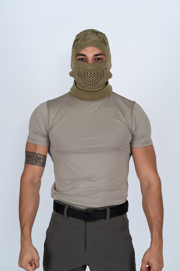 KAR BAŞLIĞI ÖRME KAMUFLAJ - 008