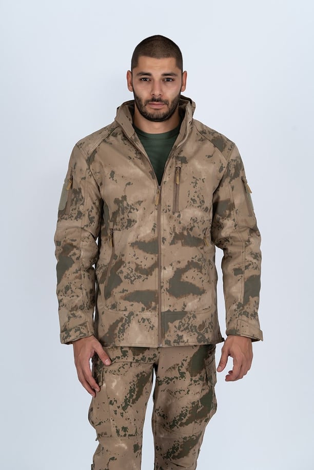 MONT TACTICAL SOFTSHELL KAMUFLAJ - 305
