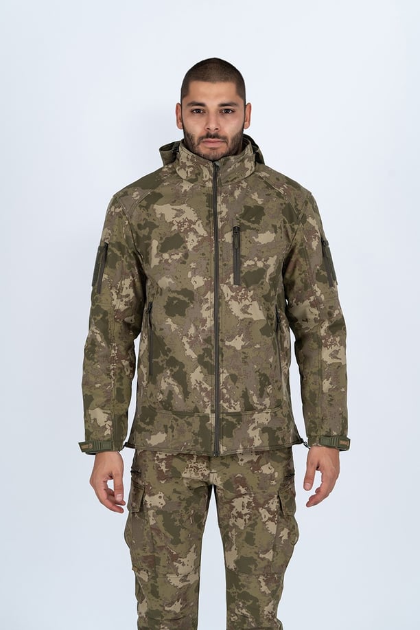 MONT TACTICAL SOFTSHELL KAMUFLAJ - 305