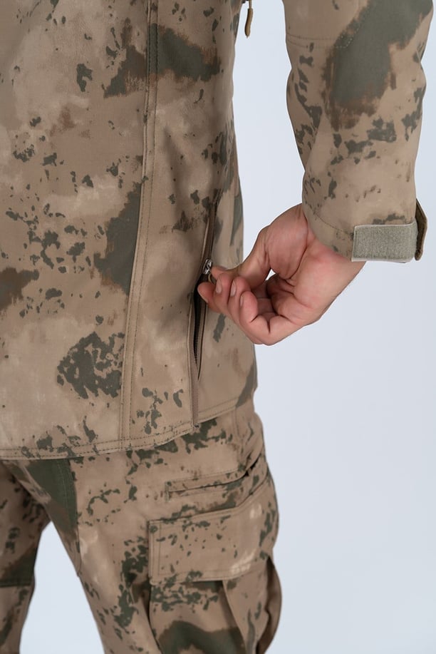 MONT TACTICAL SOFTSHELL KAMUFLAJ - 305