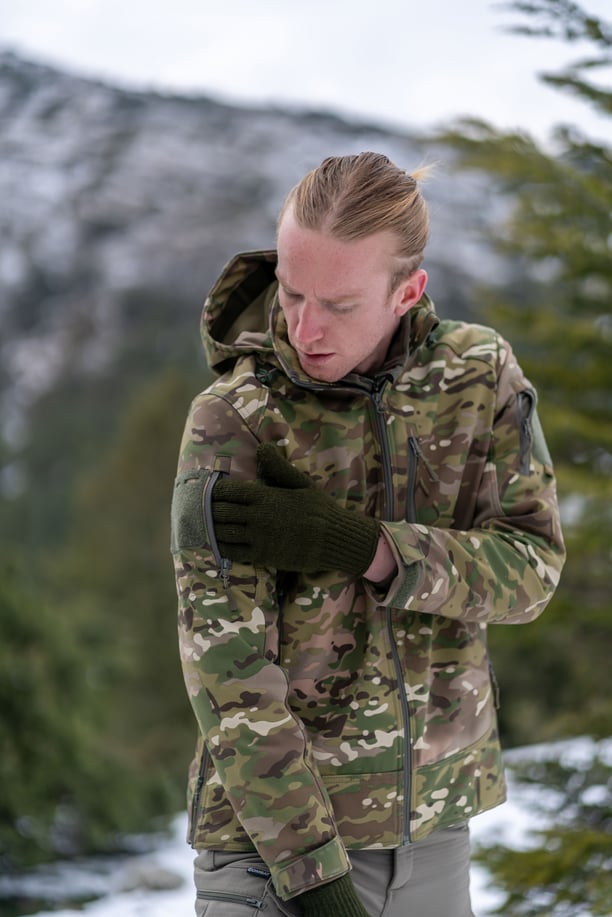 MONT TACTICAL SOFTSHELL KAMUFLAJ - 305