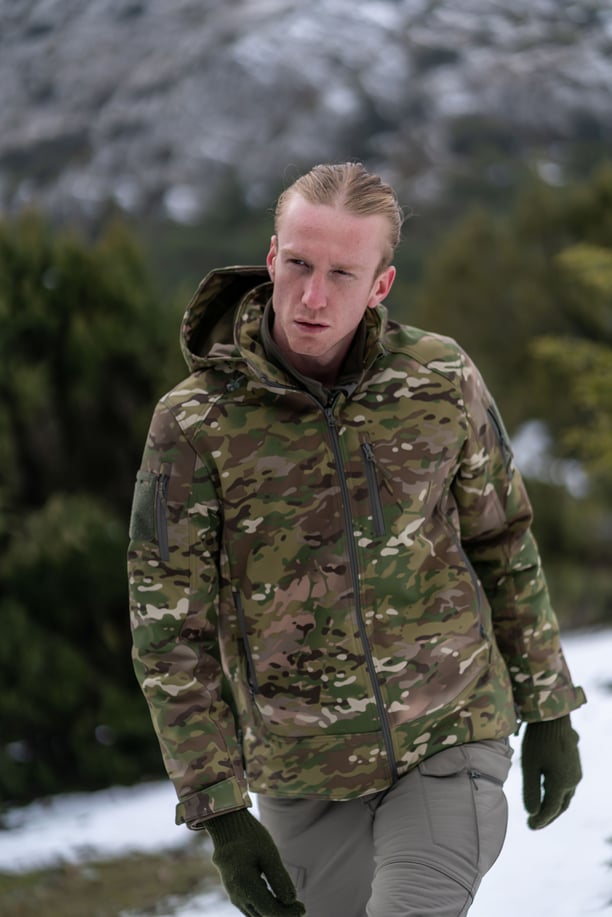 MONT TACTICAL SOFTSHELL KAMUFLAJ - 305