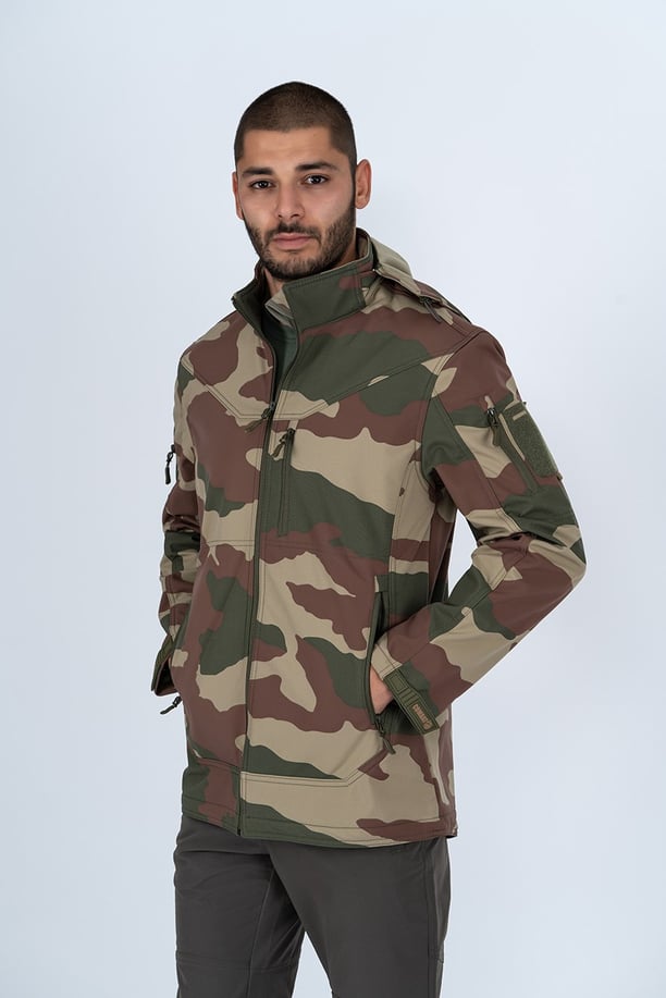 MONT TACTICAL SOFTSHELL KAMUFLAJ - 310