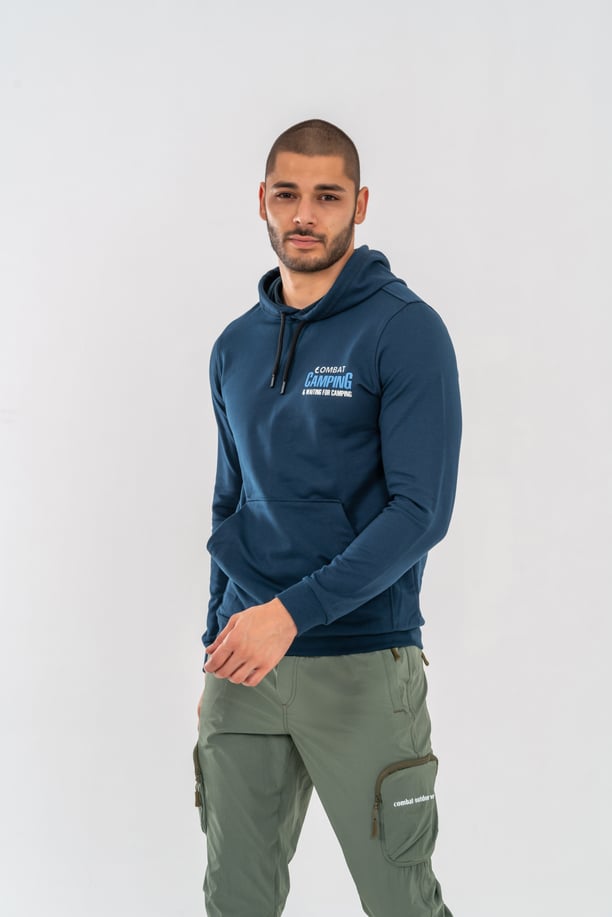 SWEATSHIRT KAPŞONLU - 904 - LACİVERT