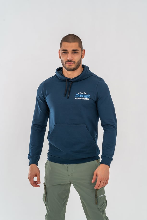 SWEATSHIRT KAPŞONLU - 904 - LACİVERT