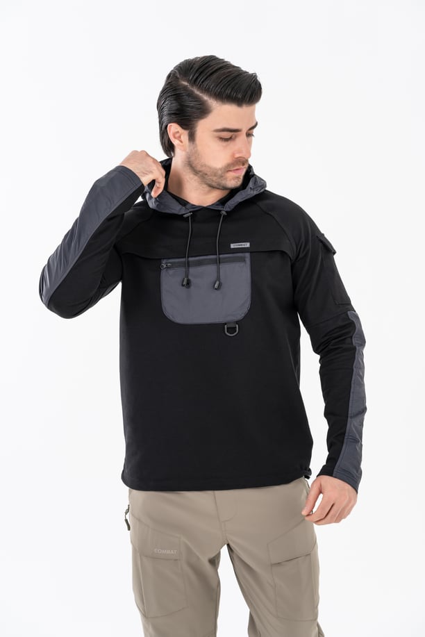 SWEATSHIRT KAPŞONLU - 908