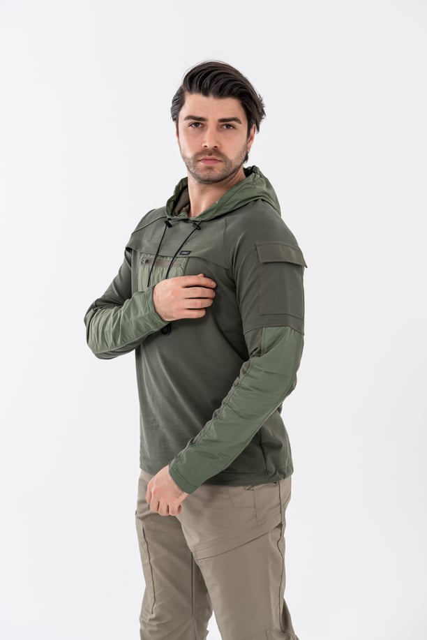 SWEATSHIRT KAPŞONLU - 908