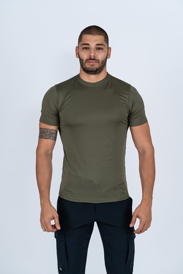 T-SHIRT MICROFİBER BASIC K.KOL - 809