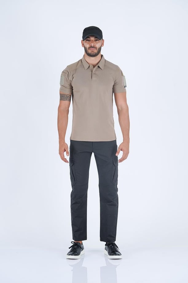 T-SHIRT TACTICAL K.KOL PİKE - 802