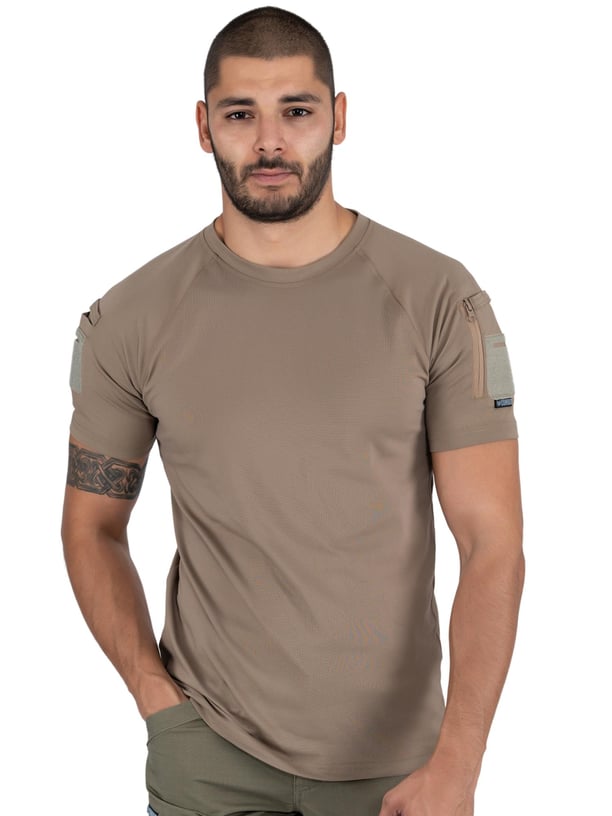 T-SHIRT TACTICAL K.KOL PİKE - 801