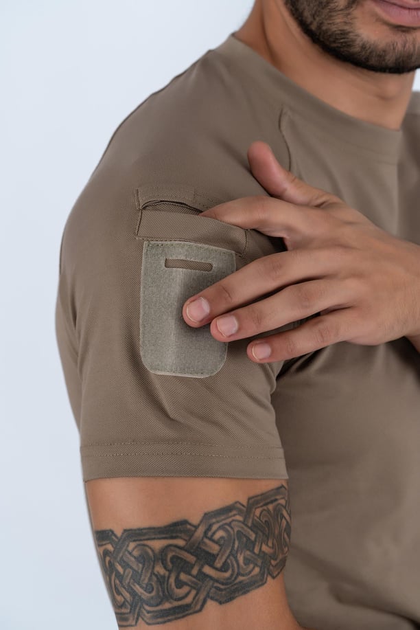 T-SHIRT TACTICAL K.KOL PİKE - 801