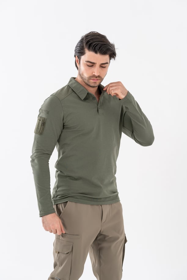 T-SHIRT TACTICAL U.KOL PİKE - 823