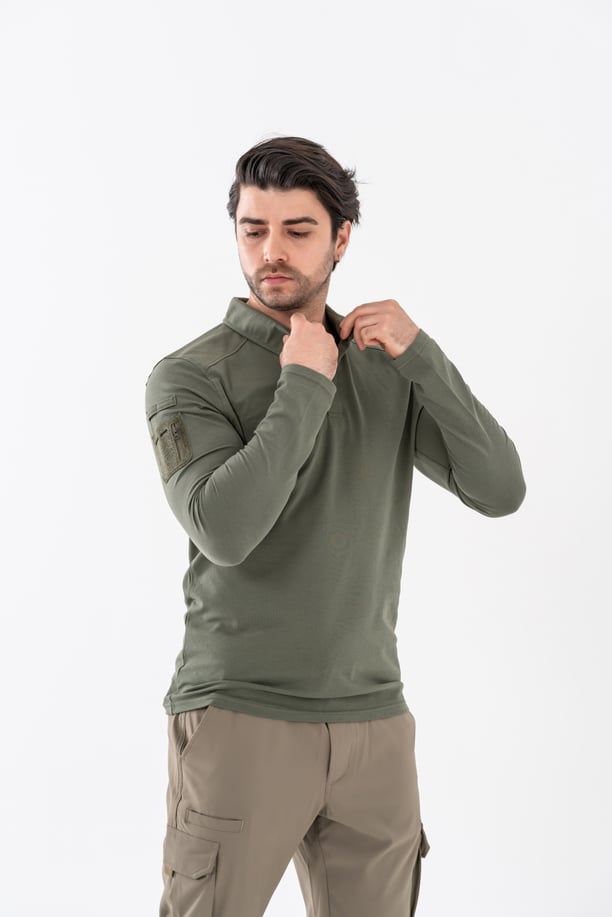 T-SHIRT TACTICAL U.KOL PİKE - 823