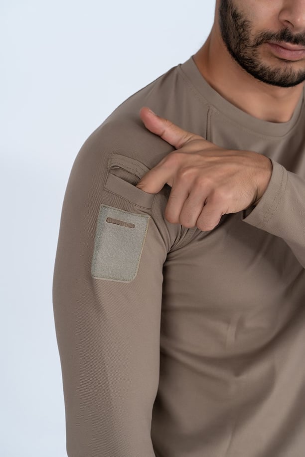 T-SHIRT TACTICAL U.KOL PİKE - 822
