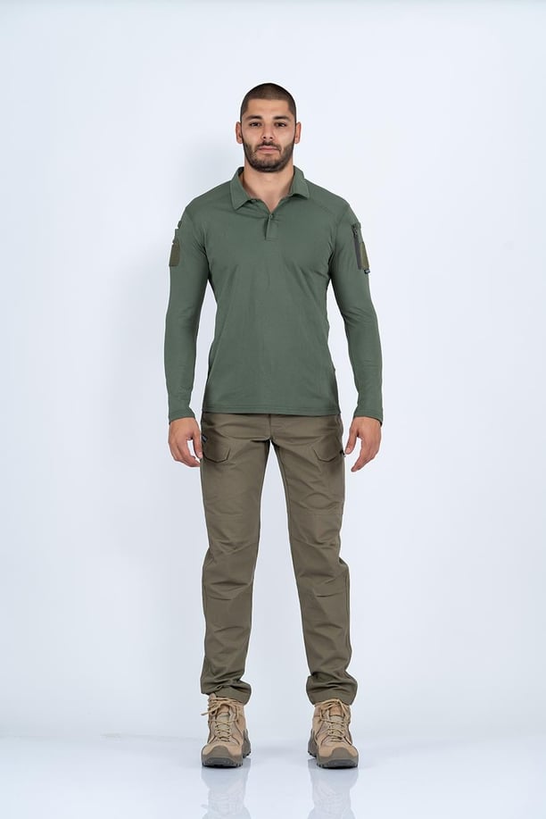 T-SHIRT TACTICAL U.KOL PİKE - 802