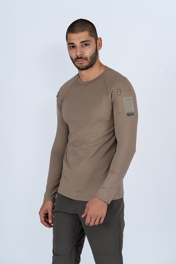 T-SHIRT TACTICAL U.KOL PİKE - 822